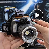 ไฟคาดหัวภาคสนาม SECON ไฟฉายคาดหัว ได้ 2 แสงในตัวเดียวจบ ไม่ต้องพกหลายตัว‼️  ไฟคาดหัวเลนส์ซูม SECON ต