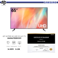 Samsung 65 Inch AU7000 4K UHD Smart TV PurColour - UA65AU7000KXXM