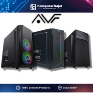 AVF GAMING ATX MATX CASING ARGB LED FAN PC CASING CHEAP BUDGET DESKTOP CASING MX1000 MX3000 MX4000 R