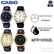 CASIO MTP-V002L MTP-V002GL MTP-V002D MTP-V002 ANALOG MAN WATCH QUARTZ DATE DISPLAY CASIO WATCH JAM C