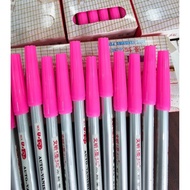 Box of 12 cheap self-fading pink brush pens [Pink flying]