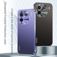 YYN Case For Vivo IQoo 12 Pro 5G iqoo12 Casing Frosted metal back shell Shockproof Phone Case Hard C