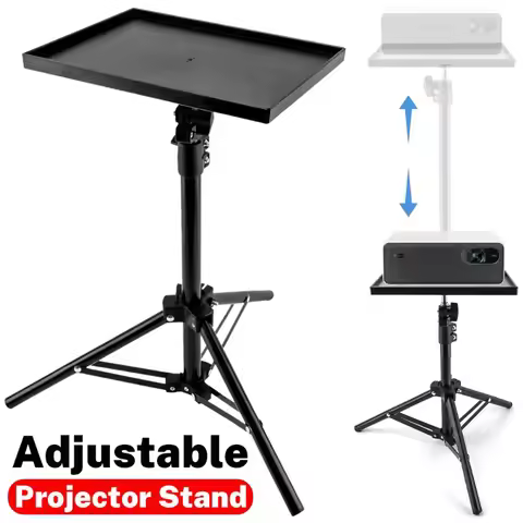 Projector Tray Stand Floor To Wall Desktop Shelf Laptop Stand Lift Telescopic Rod Live Broadcast Tri