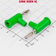 [3 Pieces]- 4mm T-shaped Male Banana Head 10A Green Linhkien IC