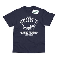 Quints Shark Fishing Inspired By Jaws Movie Tshirt