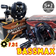 รอกหยดน้ำ รอกเบท Ashino Bassmax 5+1BB #มีเสียงเวลาลาก