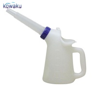 [vsrhkq] Oil Container Oil Measuring Jug Automotive Oil Change Portable Leak Dof with Spout with Sca