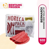 BERNARDI SMOKED BEEF BULAT HORECA PACK VP 500GR / DAGING SAPI ASAP FROZEN / SMOKE BEEF