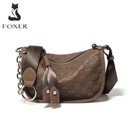 Foxer official store Cross Body & Shoulder Bags sling bag for women genuine leather bag for women