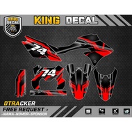 Decal DTRACKER DECAL KLX BF KLX OLD KLX S DECAL KX CUSTOME DECAL KLX BF 150L DECAL CRF 150L 9