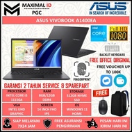 Laptop Asus Vivobook 14 A1400Ea Intel Core I3 1115G4 Ram 8Gb 512Gb Ssd