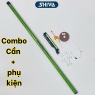 Cần Câu Tay TRÚC XANH Đủ Size 2M7/ 3M6/ 4M5 / 5M4 - Cần Câu Tay Shimano Giá Rẻ Cần Câu Cá Tay Chuẩn