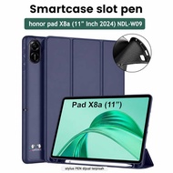 Smartcase Slot Pen Honor Pad X8a 2024 11"inch/ softcase honor pad x8a Honor Pad X8a Casing/ honor pa