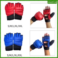 [LzdyyhedMY] Mma Gloves Sparring Gear Fight Training Mitts Breathable Kickboxing Gloves for