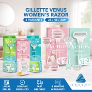 Gillette Venus Women’s Razor Smooth Sensitive & Comfortglide Blade Gentle Shaver For Sensitive Skin