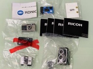 全新未拆/  扭蛋相機-  KONICA MINI 相機 /RICOH 7 相機 / RICOH  GR1 Silver / RICOH GR1 Black / RICOH III 型 雙鏡相機