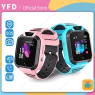 Kids Smart Watch SOS Call Tracker Location Camera Voice Chat Smartwatch For Children Sim Card Waterproof Gift For Boys And Girls