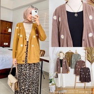 DAISY CARDIGAN KNIT CARDIGAN DAISY CARDIGAN KOREAN STYLE CARDIGAN IMPORTED CARDIGAN HIJAB CARDIGAN