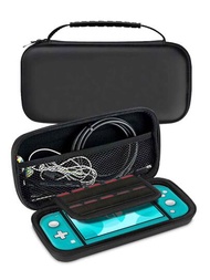 純黑色pu遊戲控制台拉鍊收納袋,switch專用,手提式遊戲掌機收納盒