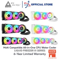 ARCTIC LIQUID FREEZER III 240 (240mm) / FREEZEE III 280 (280MM) / FREEZEE III 360 (360mm) ARGB ALL-I