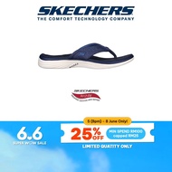 [Lazada Exclusive] Skechers Women On-The-GO Arch Fit Radiance Gleam Walking Sandals - 141300-NVY Arch Fit, Machine Washable, Ultra Go Kasut Slipar Slipper Perempuan Price_FRM99
