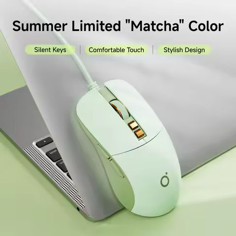 EWEADN G309 Wired Gaming Mouse, Rechargeable, Silent, Ergonomic, for Office, Laptop, Desktop, PC,eSp