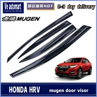 Vemart Honda hrv mugen door visor air press sun visor protection 2014 2015 2016 2017 2018 2019 2020