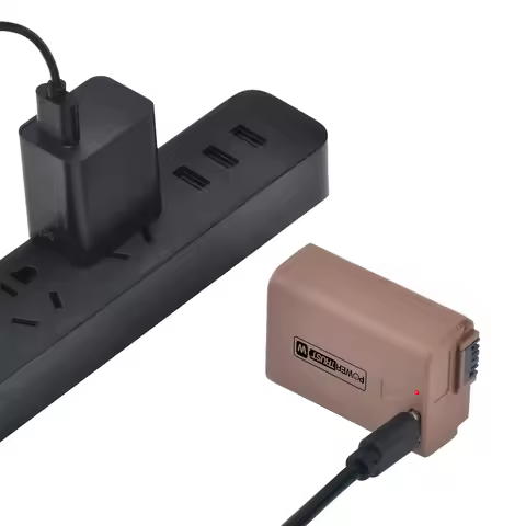 7.4V USB-C NP-FW50 NP FW50 Camera Battery for SONY ZV-E10 NEX 3/5/7 SLT-A Series, A7 A7SII A7R A7RII