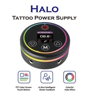 HALO Tattoo Circle Round OLED Digital Tattoo Power Supply for Coil & Rotary Tattoo Machines Tattoo S