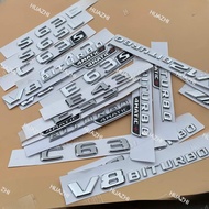 HZ Mercedes Benz C-class E-class S-class modified AMG vehicle logo word sign C43 C63 E43 e63s rear t
