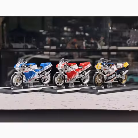 Diecast 1/12 Scale NSR 250R SP R4 Rothmans MC18 Model Car Motorcycle Alloy Car Mode Boy Gift Toys