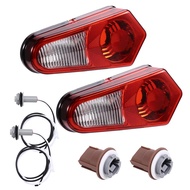 CJ7F ไฟท้ายเบรก LED ATV คู่ A13F-สำหรับ Polaris Sportsman 500-800 ปี 2005-2013 X7S3P