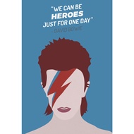 David Bowie Poster Condo Decor Room Decoration Picture In The Wall Of A Gift