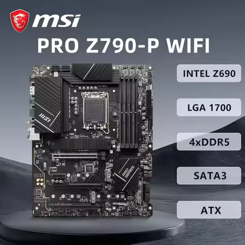 Z790 Motherboard MSI PRO Z790-P WIFI for Core i7 14700K 13700K 12700KF LGA 1700 Motherboard for Core