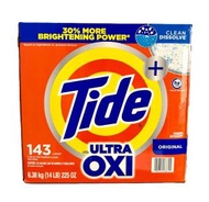 (245P)#68721 Tide HE Ultra Oxi 高效能洗衣粉 6.38kg/225oz (平行進口)