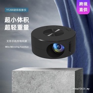 Cross-Border mini YT200 Household Projector mini Portable mini Small Children Mobile Phone Projectio