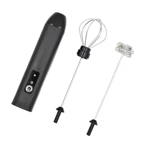 Wireless Electric Milk Frother Handheld Egg Beater Foamer Coffee Maker Electric Blender Mixer Mini P
