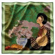 HUONG SAC _CHAM BOUTIQUE - Latin Silk 70x70cm