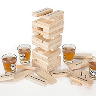 Drunken Tower Bar Jenga Drinking Toys Creative Diy Interactive Building Blocks Jenga Game