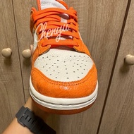 二手nike Dunk 低筒鞋 Total Orange（24cm）