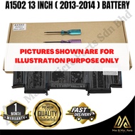 MG BRAND Original 13-inch 2013 2014 A1502 A1493 Battery Laptop Battery Replacement