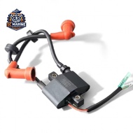 YAMAHA OUTBOARD PARTS 6B4-85570 Ignition Coil For Yamaha Outboard Motor 2 Stroke 9.9D 15D 6B3 6B4 Ne