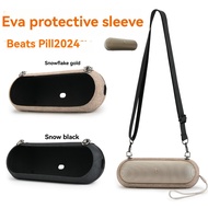 Speaker EVA Zipper Storage Hard Case Accessories for Beats Pill 2024 Model Speaker