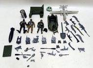 chap mei sentinel military army jet pilot scuba dive army hovercraft bomber plane miniature action figure toys