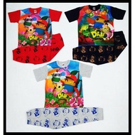 👕set baju tidur kanak-kanak dengan corak Didi and friend👕