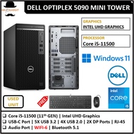 Dell OPTIPLEX 5090 MT PC Core i5 (11th GEN) UPTO 32GB RAM Built in WiFi Windows 11