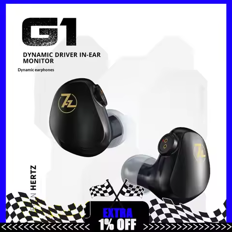 7Hz G1 Dynamic Driver In Ear Monitors HiFi IEM Earphones 0.78mm 2Pin Cable Optional Microphone For G