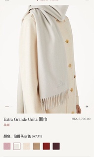 Loro Piana Extra Grande Unita 圍巾 羊絨