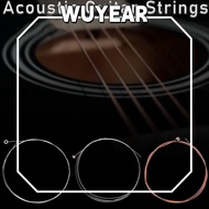 IWUYEAR Folk Guitar Strings, Bronze Color 3 Styles Classical Acoustic Guitar Strings, Stainless Stee