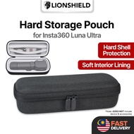 (MY) LionShield Insta360 Luna Ultra Hard Storage Pouch, Shockproof Protective Compact Travel Accesso
